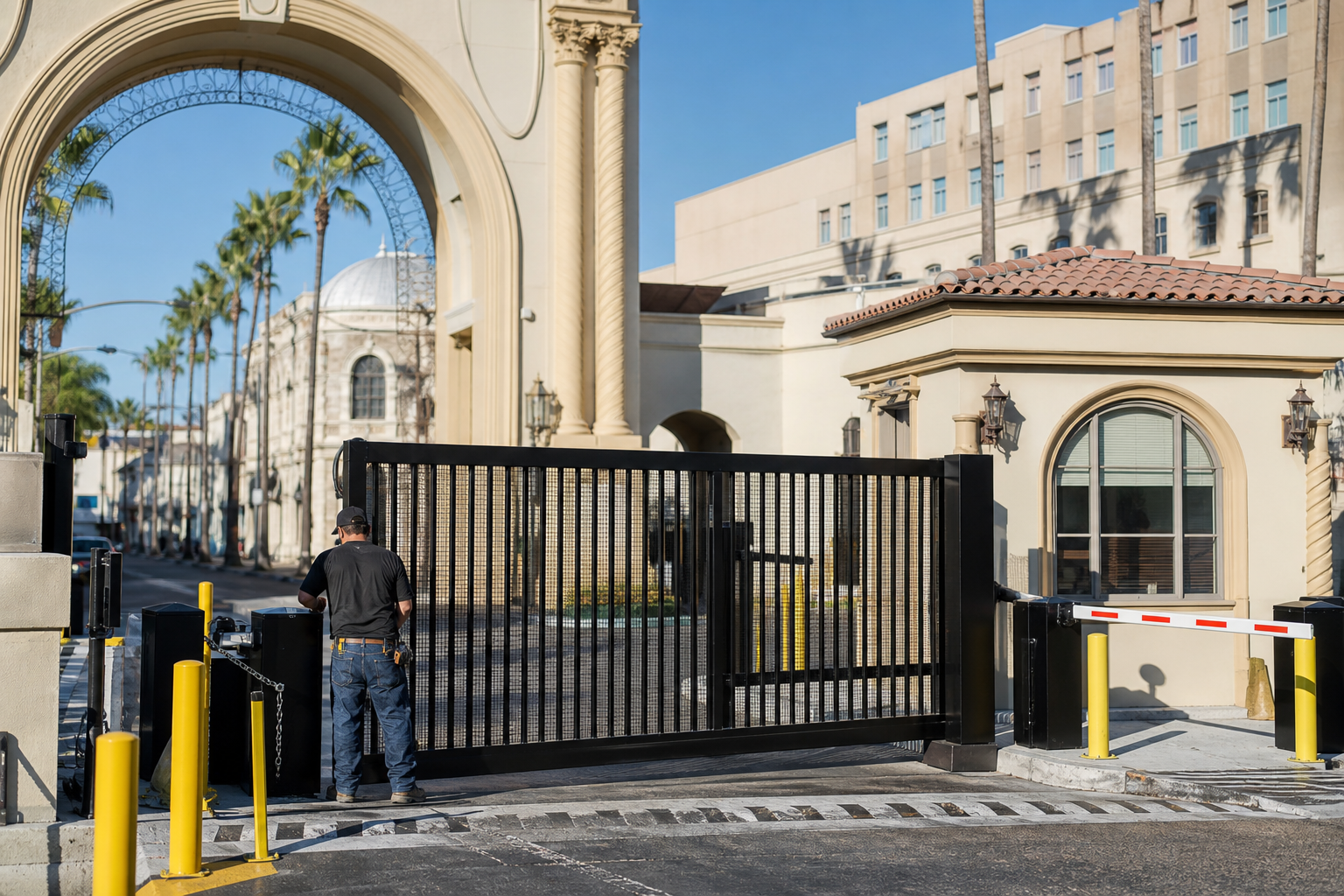 Commercial Gate Installation Hollywood | 10% Off & Free Estimate | Same-Day Service