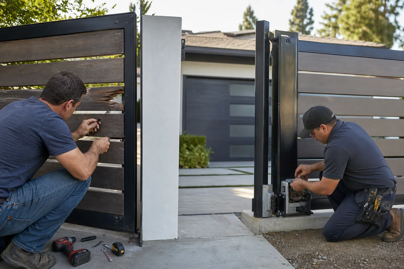 DIY vs. Professional Gate Repair: What Los Angeles Homeowners Should Know