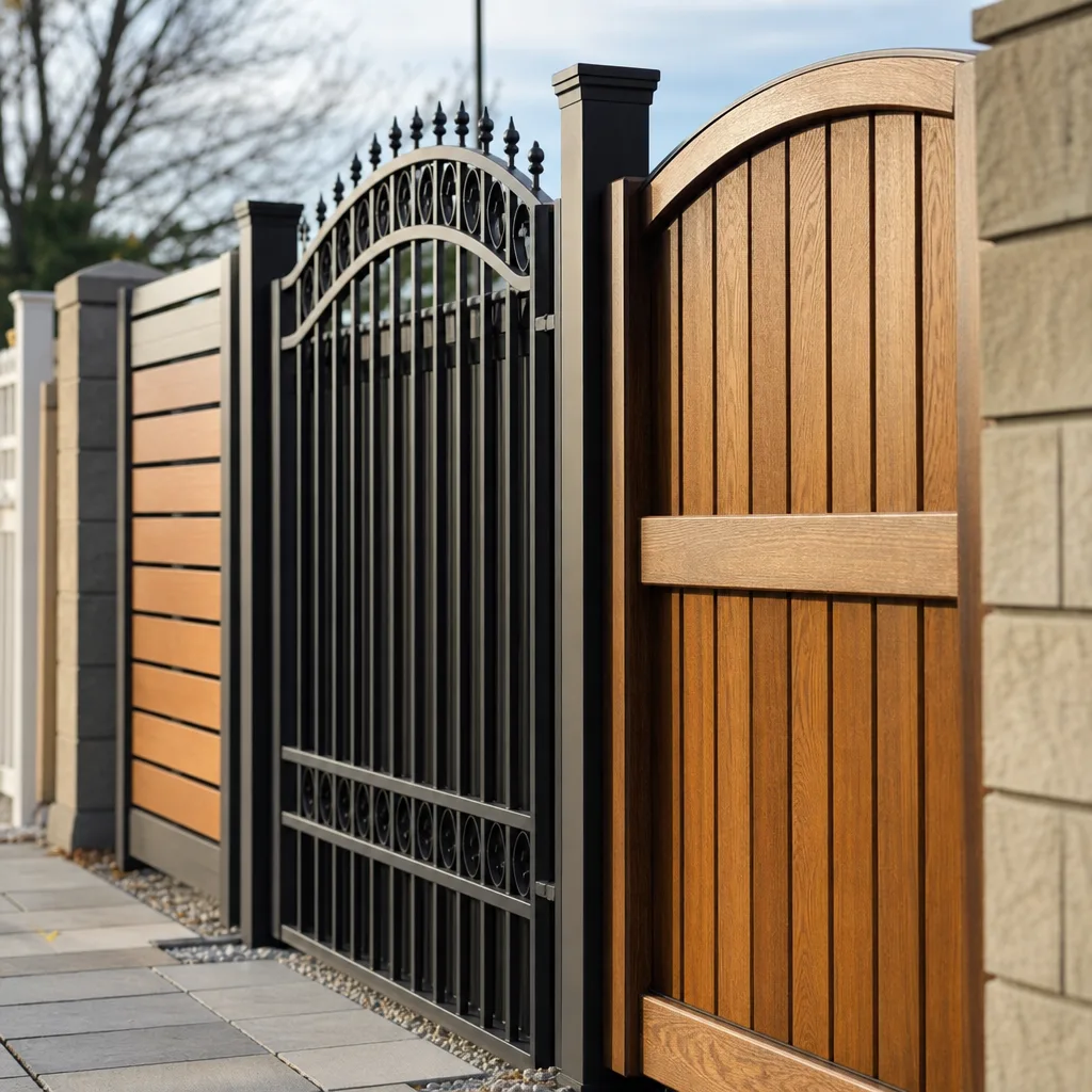 Illustration for gate installation cost