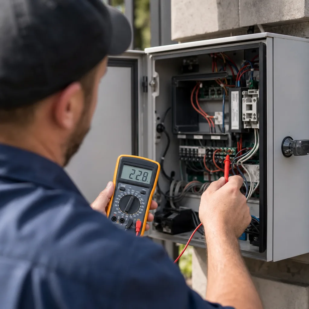 Illustration for electric gate repair near me